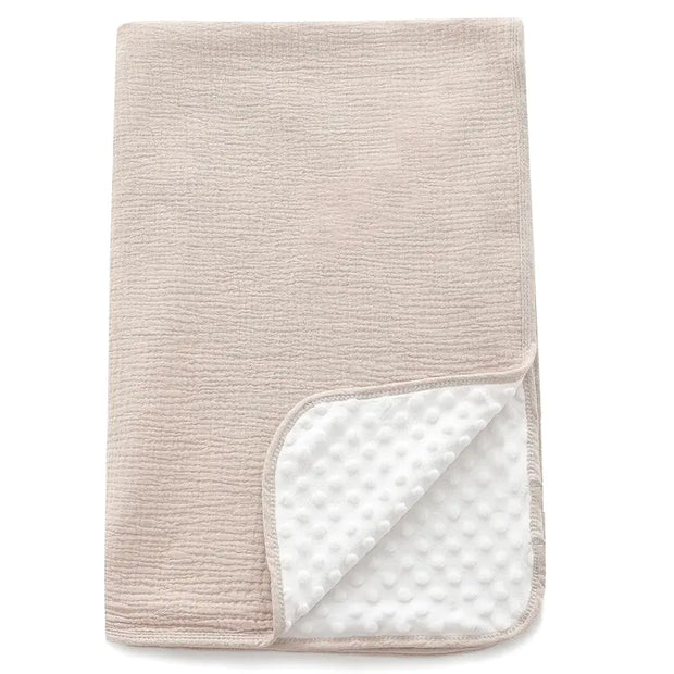 Cotton Fleece Baby Blanket for Spring and Autumn